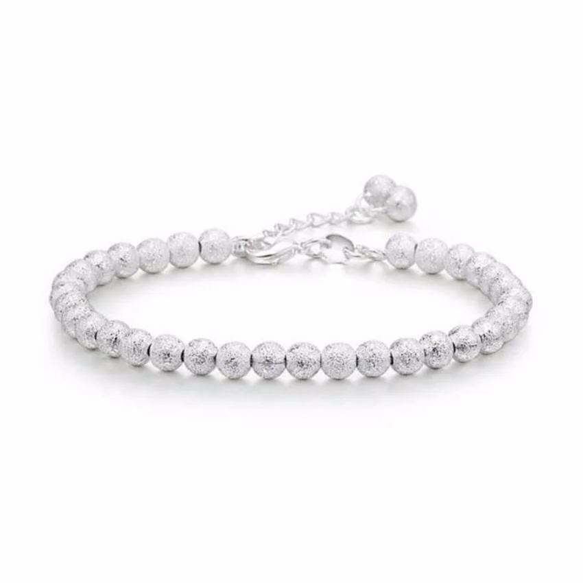 Faceted Bead Chain Bracelet — product photograph