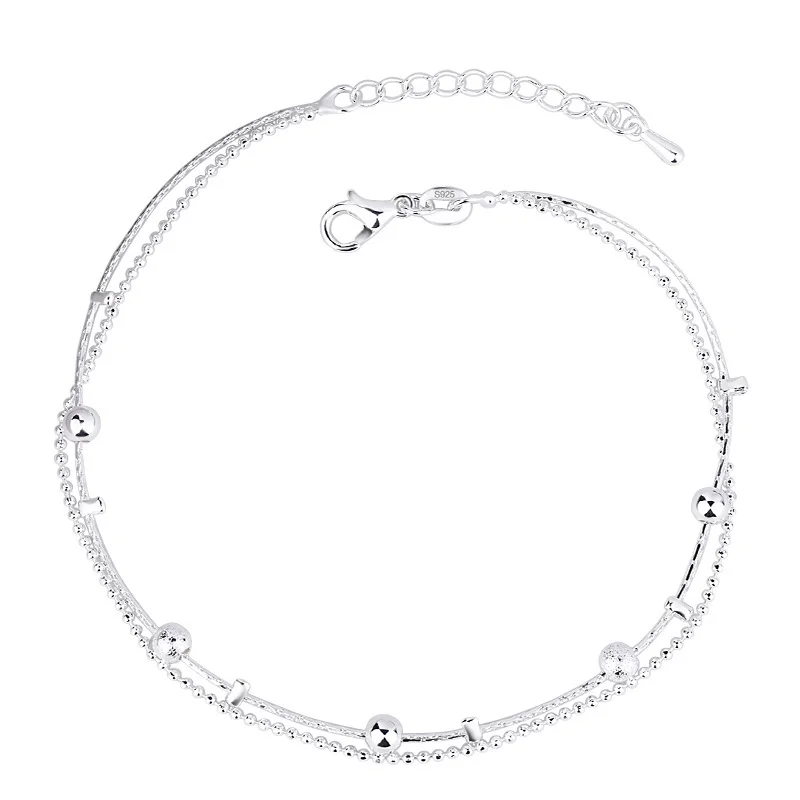 Spaced-Bead Chain Bracelet — product photograph