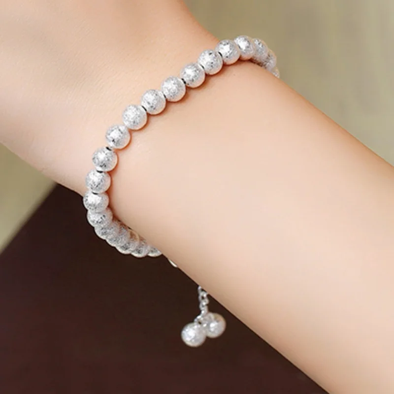 Faceted Bead Chain Bracelet — additional product view 2